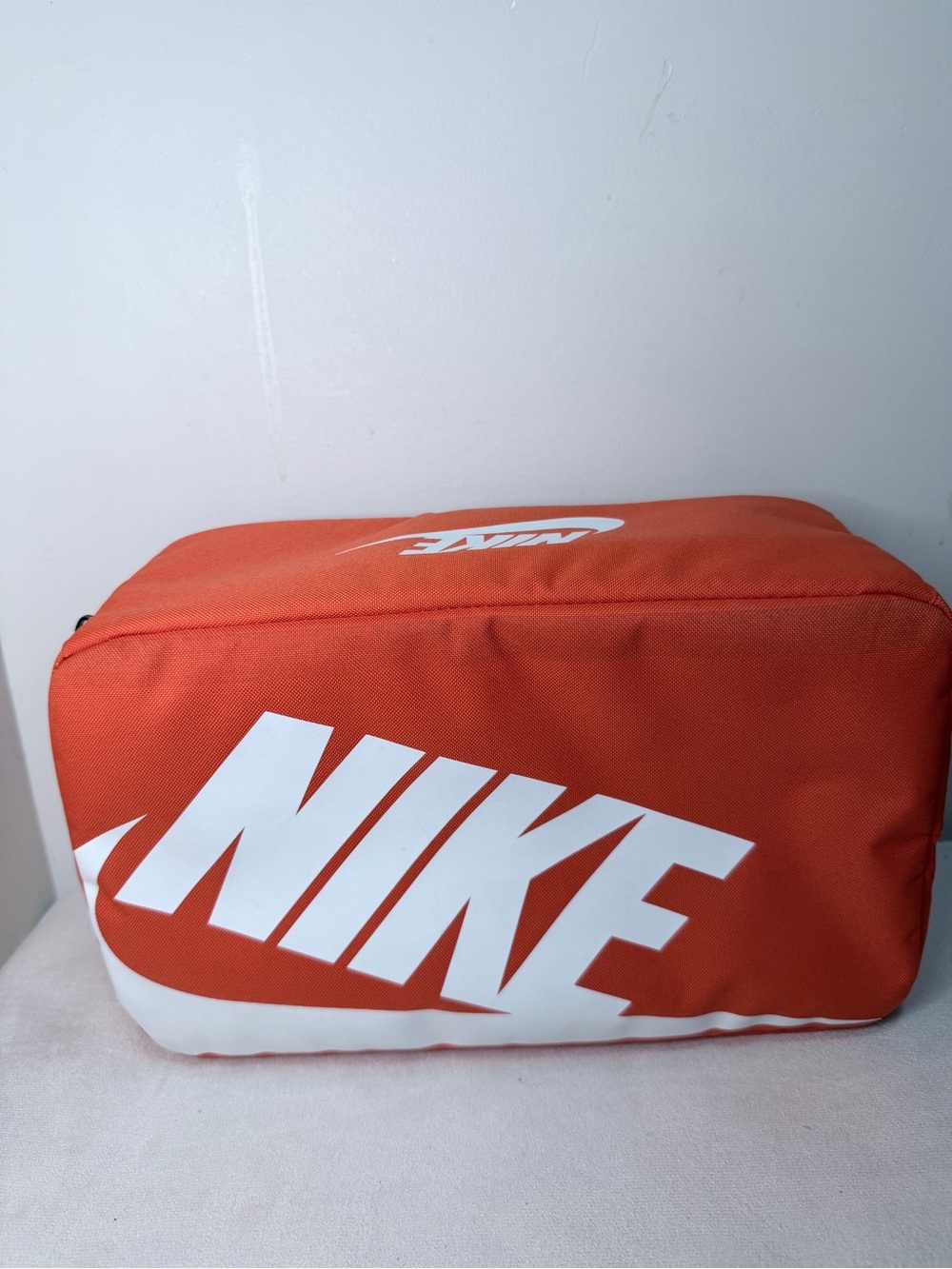 Nike Men’s Orange Logo ShoeBox Bag